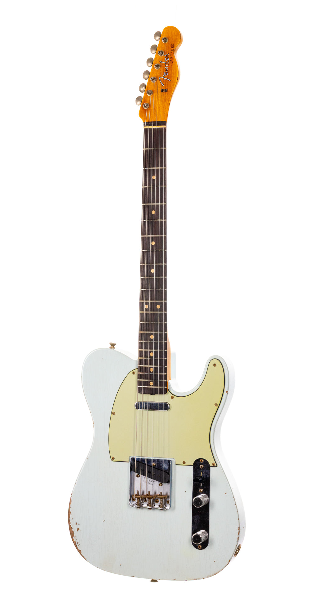 Fender Custom Shop 1963 Telecaster Relic - Faded Sonic Blue (214