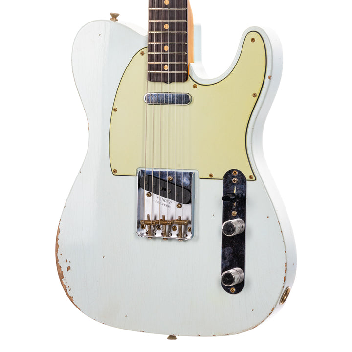 Fender Custom Shop 1963 Telecaster Relic  - Faded Sonic Blue (214)