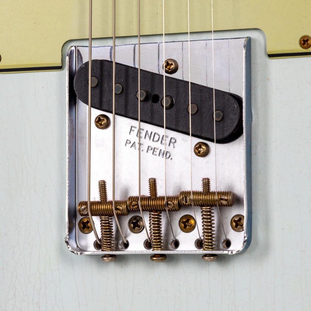 Fender Custom Shop 1963 Telecaster Relic  - Faded Sonic Blue (214)