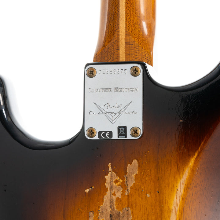 Fender Custom Shop 1950's Dualmag II Stratocaster Relic - 2 Color Sunburst (275)