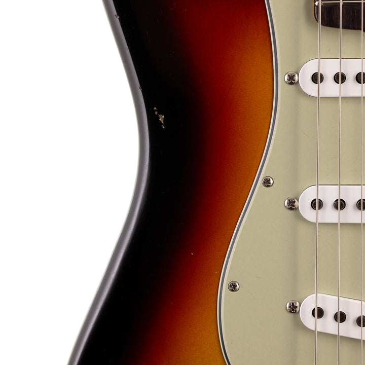 Fender Custom Shop 1965 Stratocaster Journeyman Relic - Aged 3 Tone Sunburst (408)