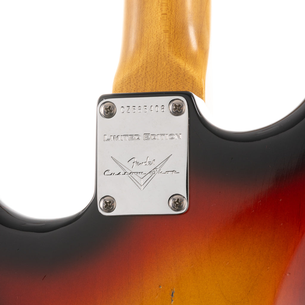 Fender Custom Shop 1965 Stratocaster Journeyman Relic - Aged 3 Tone Sunburst (408)