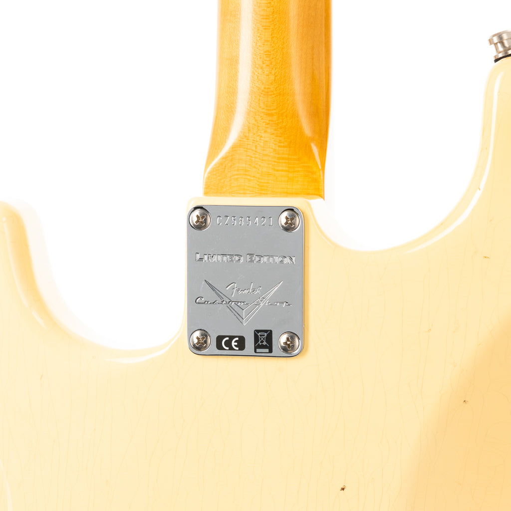 Fender Custom Shop 1965 Stratocaster Journeyman Relic - Aged Vintage White (421)