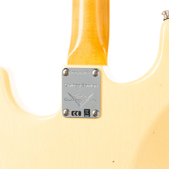 Fender Custom Shop 1965 Stratocaster Journeyman Relic - Aged Vintage White (421)