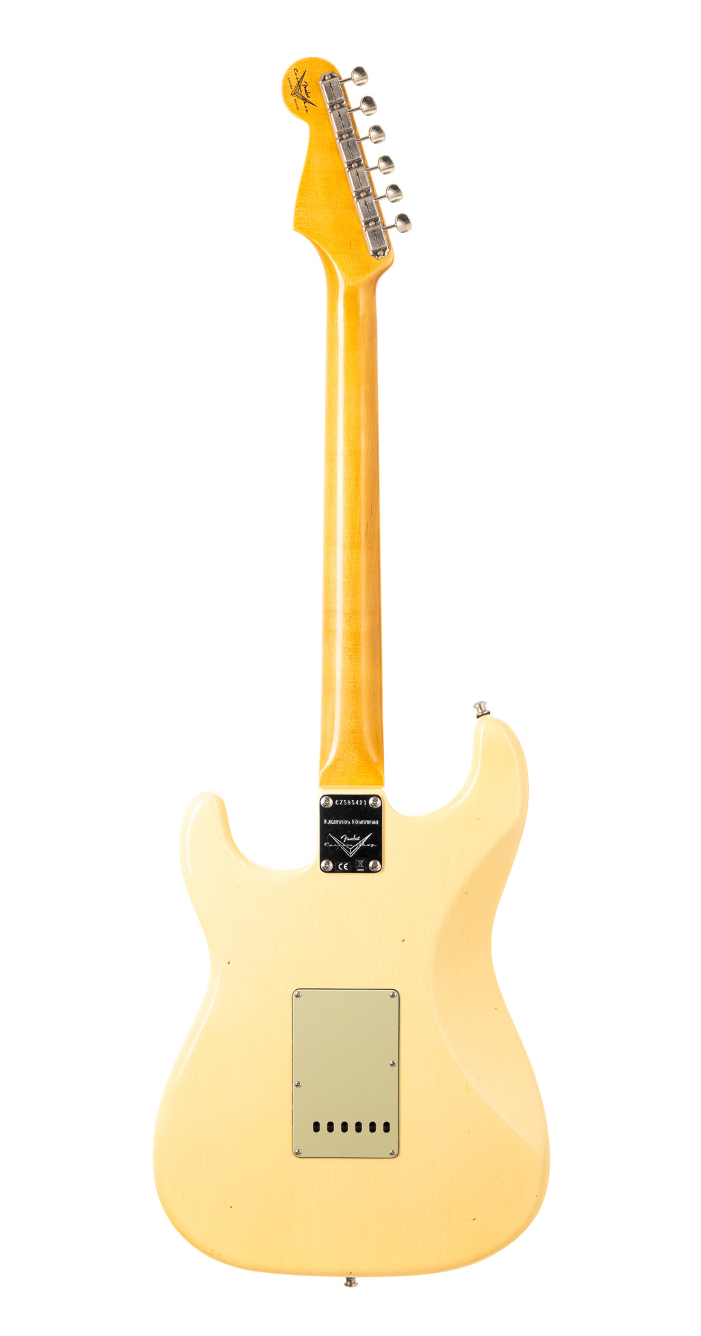 Fender Custom Shop 1965 Stratocaster Journeyman Relic - Aged Vintage White (421)