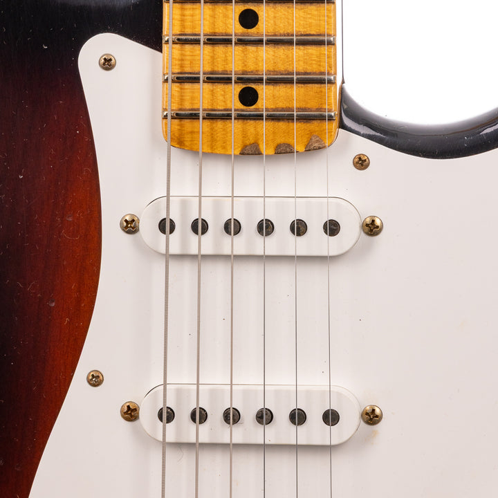 Fender Custom Shop 1958 Stratocaster Relic - 2 Tone Sunburst (913)