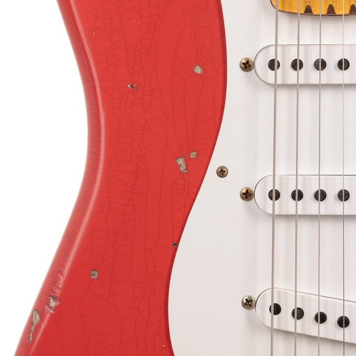 Fender Custom Shop 1958 Stratocaster Relic - Aged Fiesta Red (947)