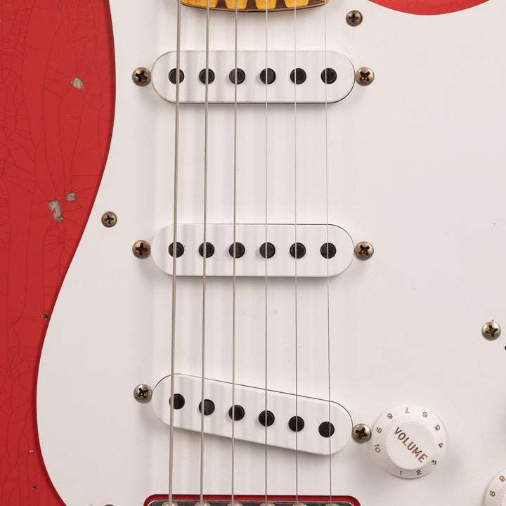 Fender Custom Shop 1958 Stratocaster Relic - Aged Fiesta Red (947)