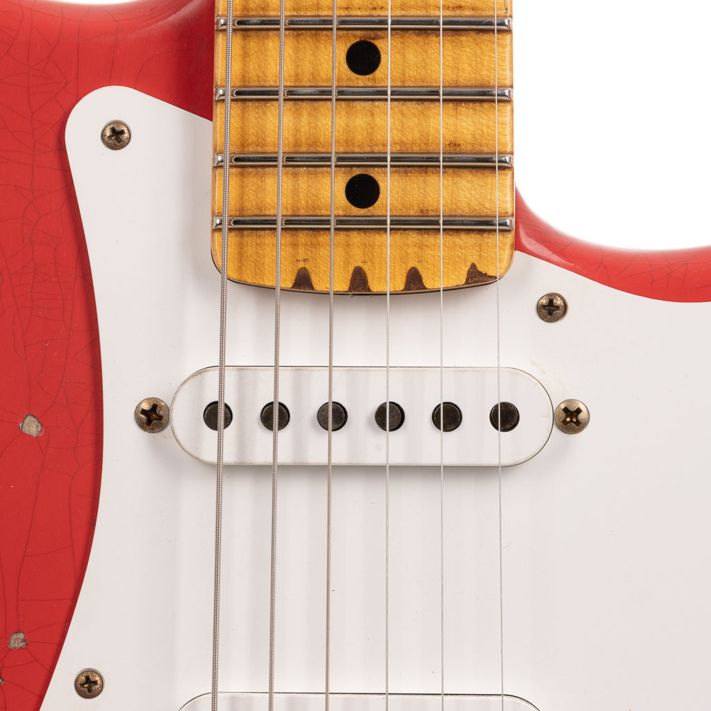Fender Custom Shop 1958 Stratocaster Relic - Aged Fiesta Red (947)