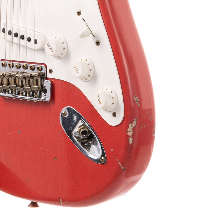 Fender Custom Shop 1958 Stratocaster Relic - Aged Fiesta Red (947)