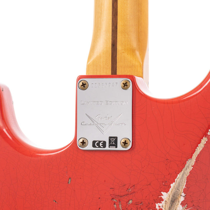 Fender Custom Shop 1958 Stratocaster Relic - Aged Fiesta Red (947)