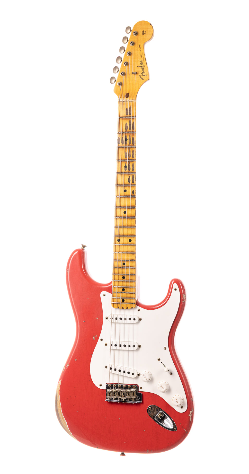 Fender Custom Shop 1958 Stratocaster Relic - Aged Fiesta Red (947)