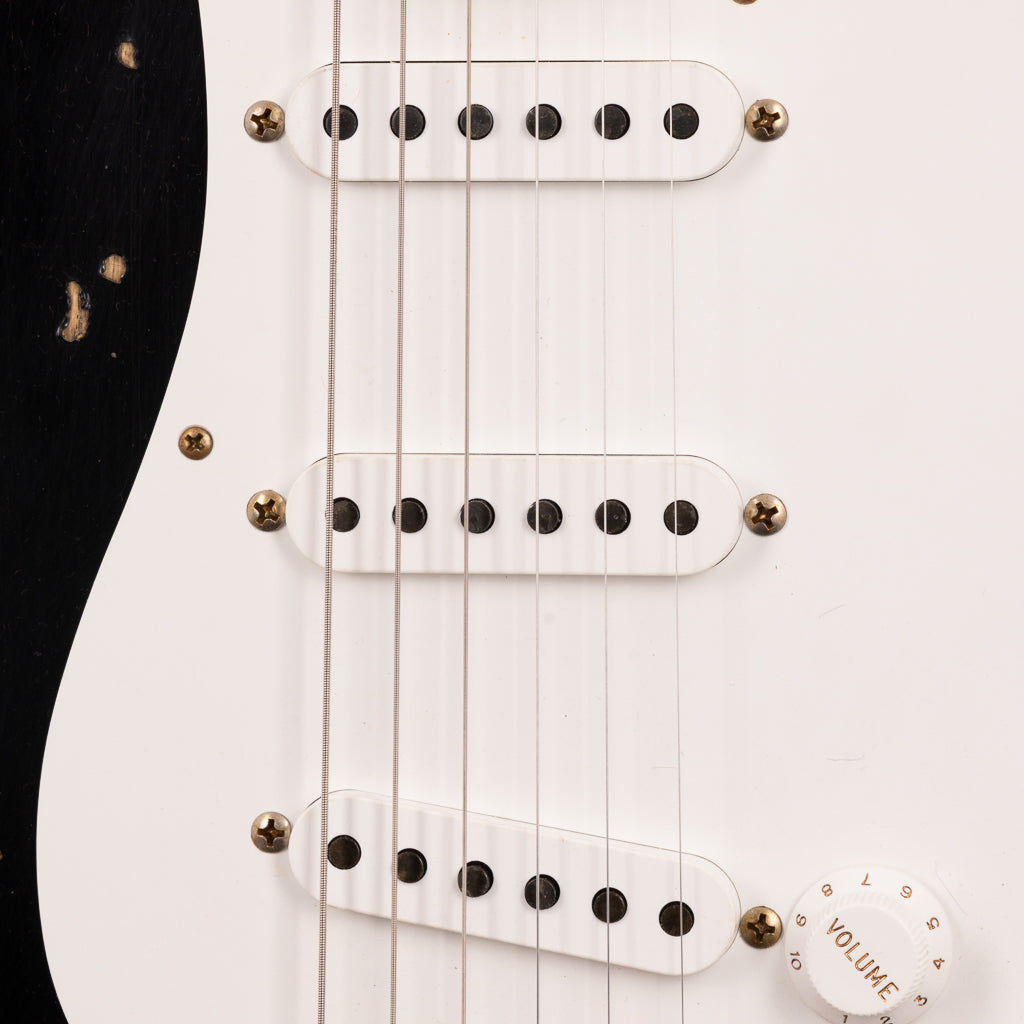 Fender Custom Shop 1958 Stratocaster Relic - Aged Black (121)