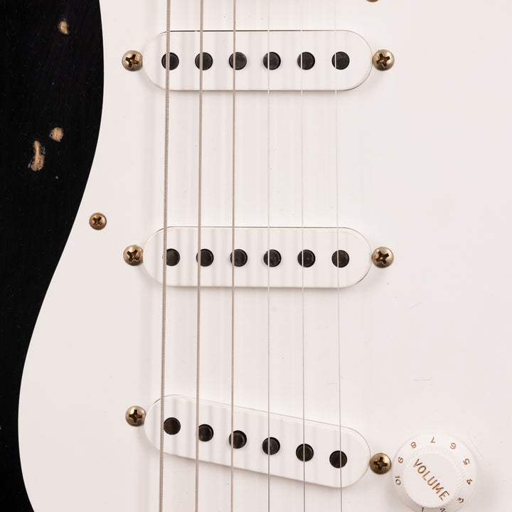 Fender Custom Shop 1958 Stratocaster Relic - Aged Black (121)