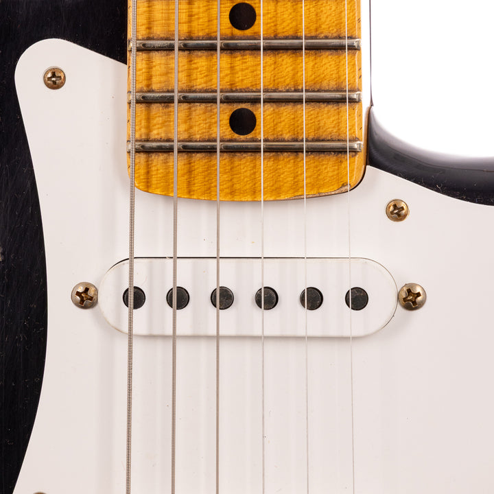 Fender Custom Shop 1958 Stratocaster Relic - Aged Black (121)