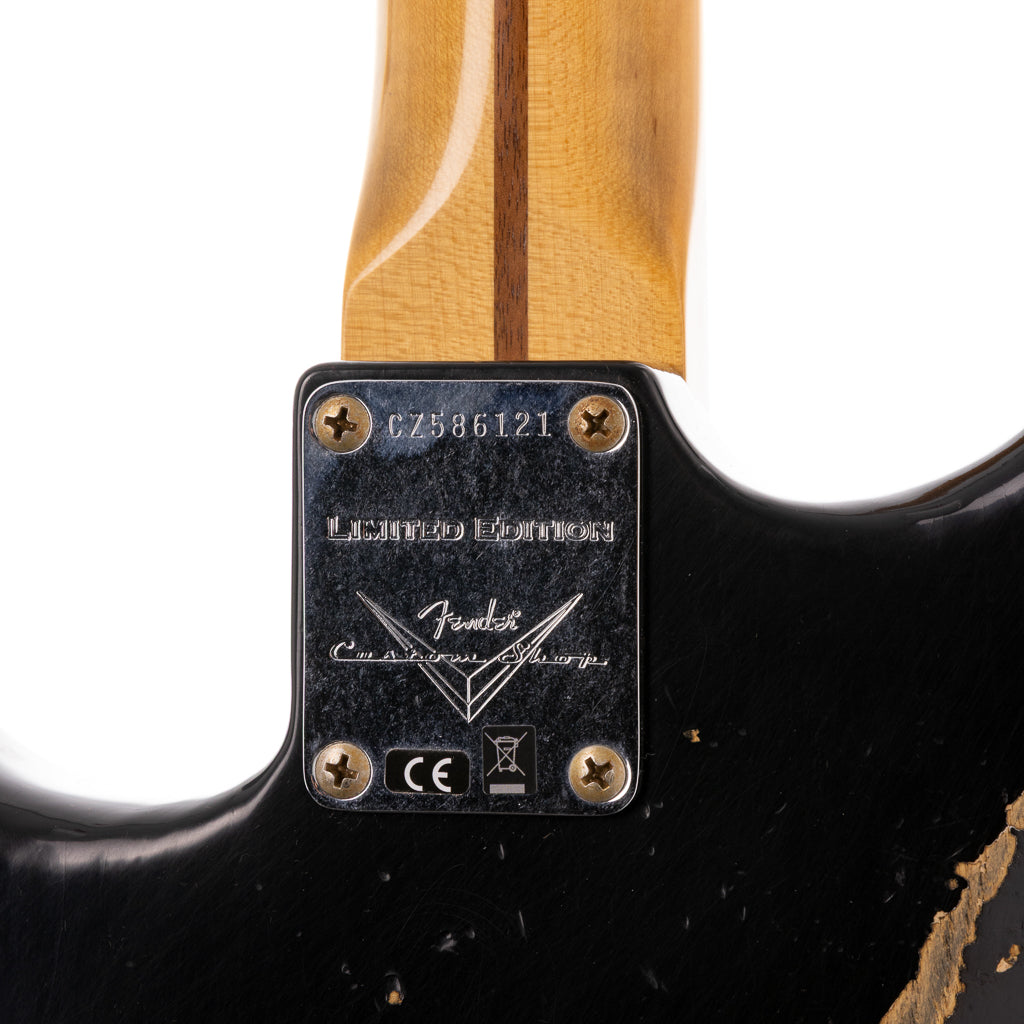 Fender Custom Shop 1958 Stratocaster Relic - Aged Black (121)