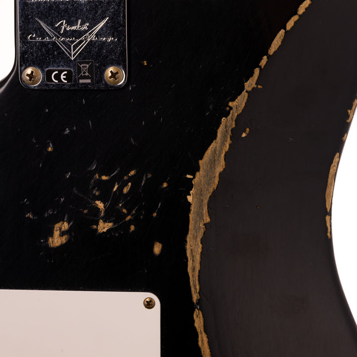 Fender Custom Shop 1958 Stratocaster Relic - Aged Black (121)