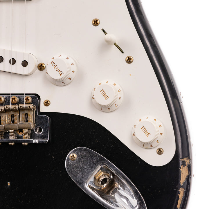 Fender Custom Shop 1958 Stratocaster Relic - Aged Black (121)