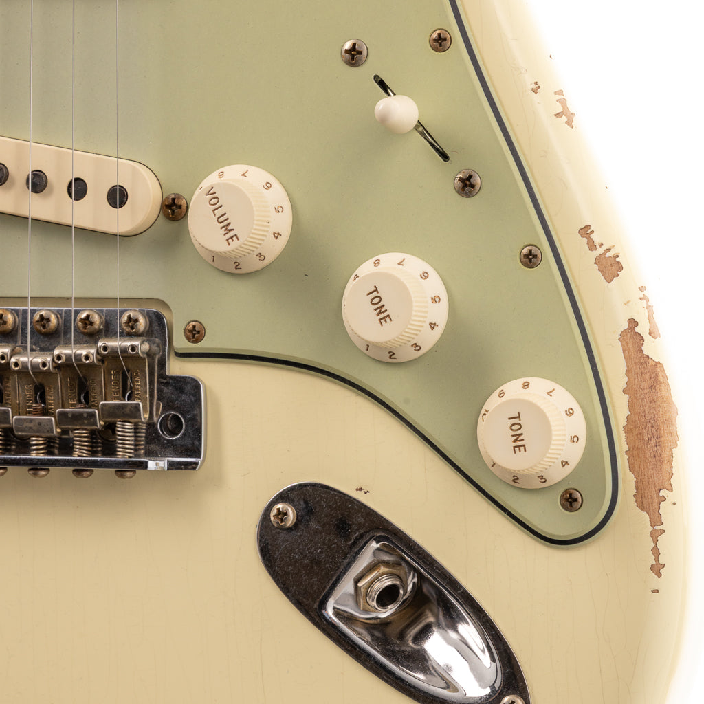 Fender Custom Shop Special Run 1960 Stratocaster Relic - Vintage White (284)