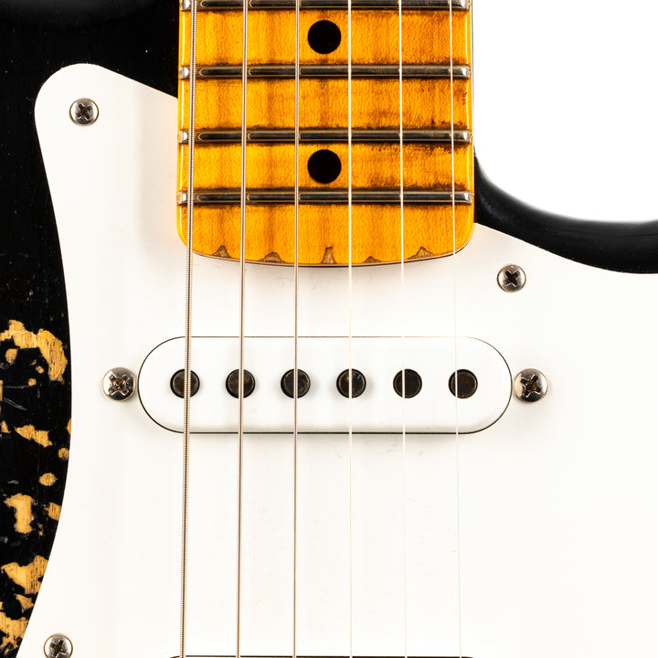 Fender Custom Shop 1955 Stratocaster Heavy Relic - Black (317)