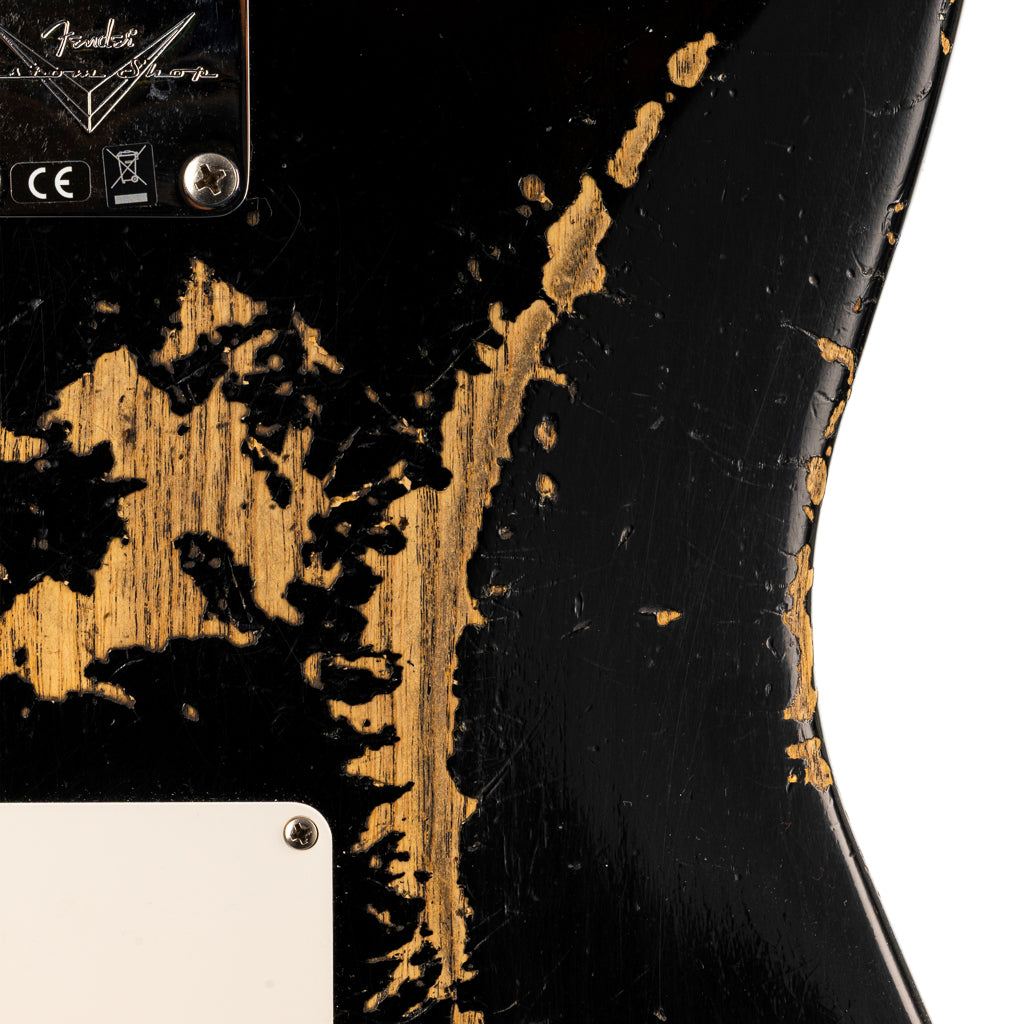 Fender Custom Shop 1955 Stratocaster Heavy Relic - Black (317)
