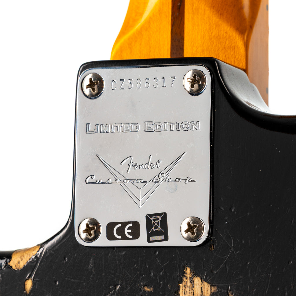 Fender Custom Shop 1955 Stratocaster Heavy Relic - Black (317)