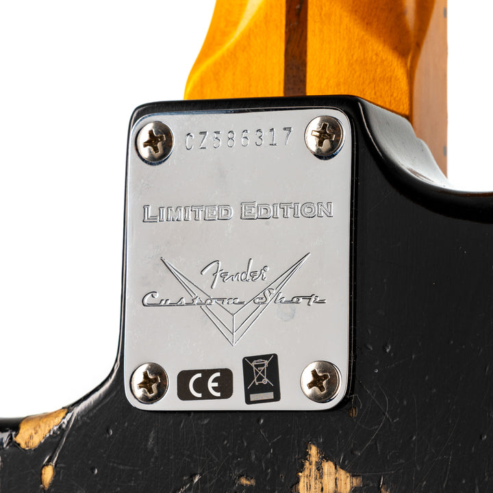Fender Custom Shop 1955 Stratocaster Heavy Relic - Black (317)