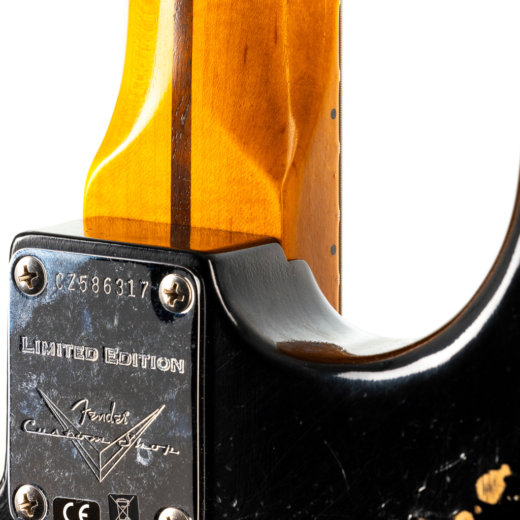 Fender Custom Shop 1955 Stratocaster Heavy Relic - Black (317)