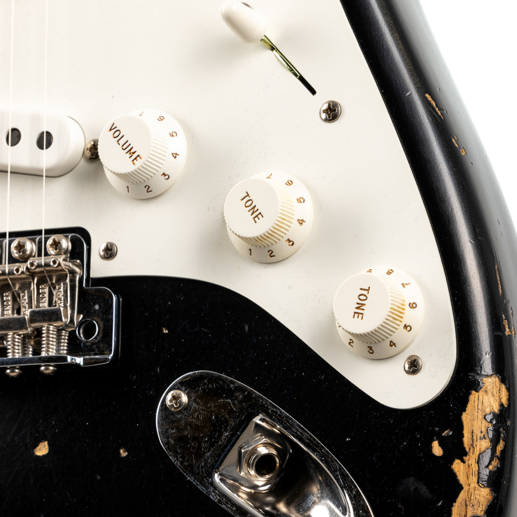 Fender Custom Shop 1955 Stratocaster Heavy Relic - Black (317)