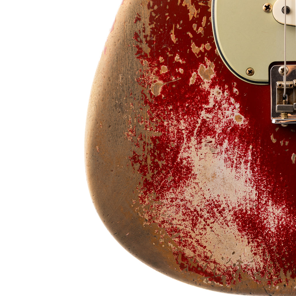 Fender Custom Shop Limited Edition 62/63 Stratocaster Super Heavy Relic -  Dakota Red (705)