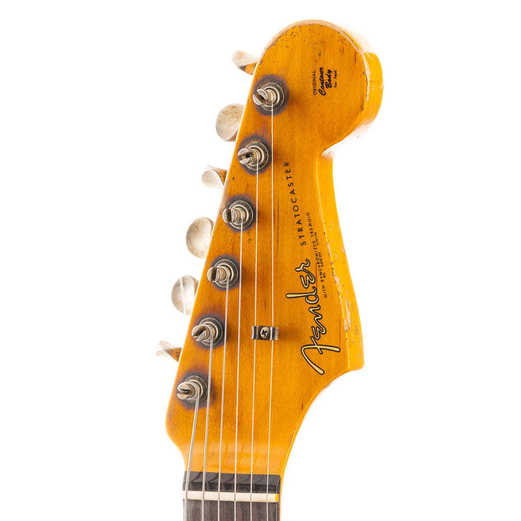 Fender Custom Shop Limited Edition 62/63 Stratocaster Super Heavy Relic -  Dakota Red (705)