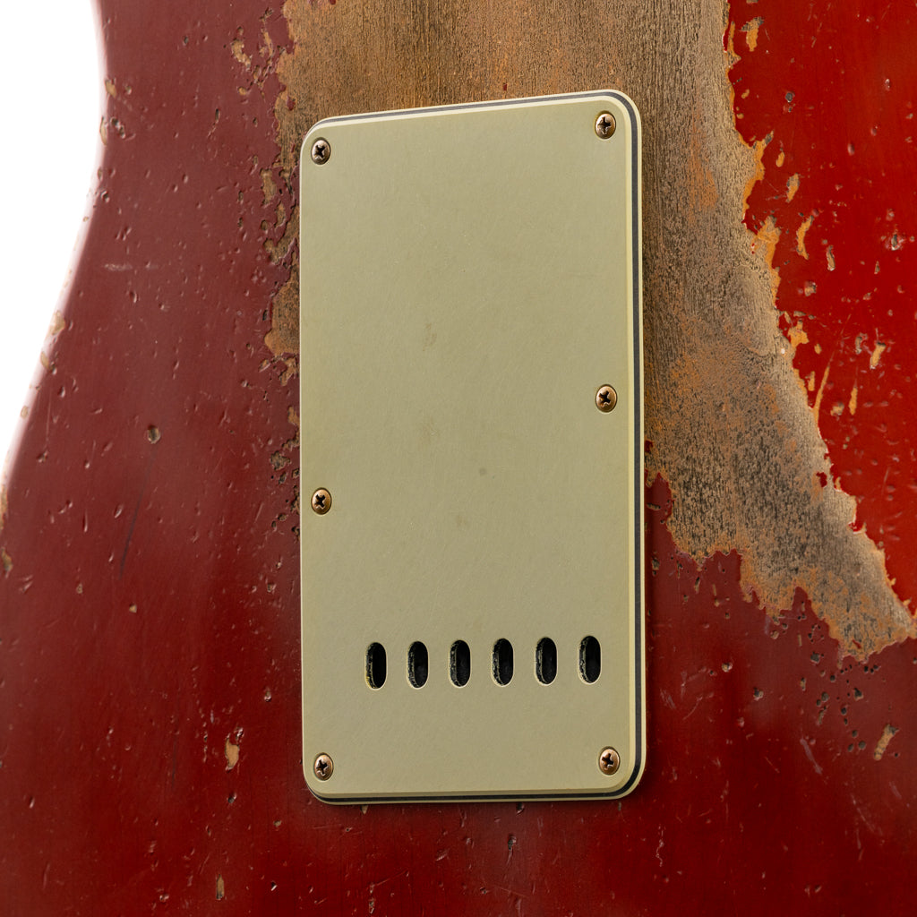 Fender Custom Shop Limited Edition 62/63 Stratocaster Super Heavy Relic -  Dakota Red (705)