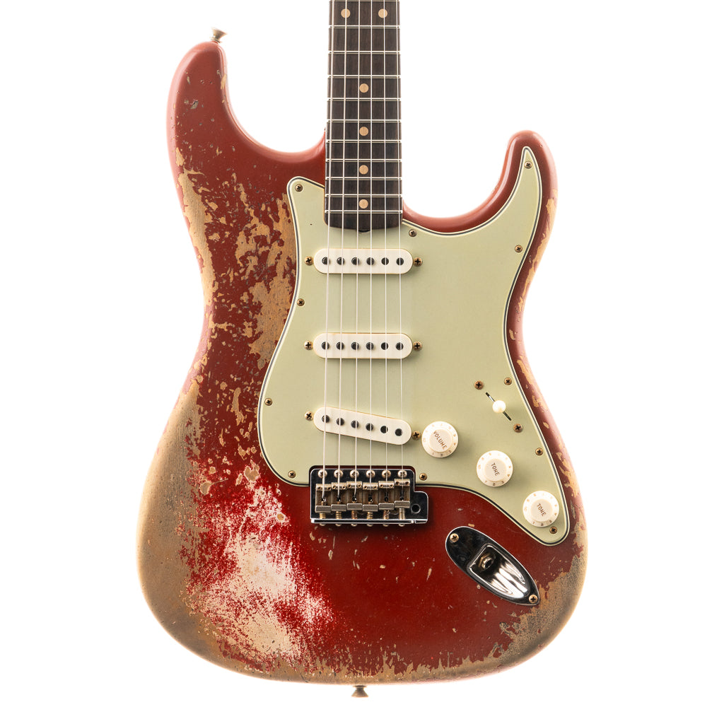 Fender Custom Shop Limited Edition 62/63 Stratocaster Super Heavy Relic -  Dakota Red (705)
