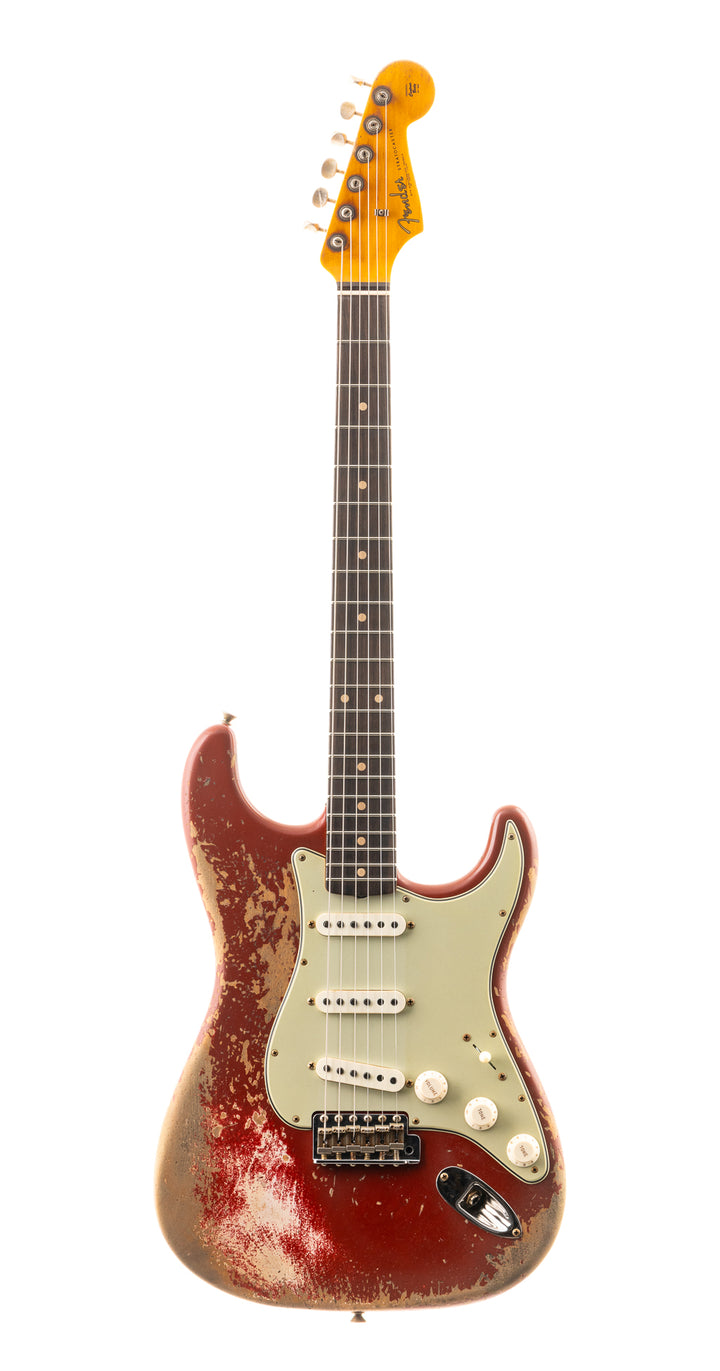 Fender Custom Shop Limited Edition 62/63 Stratocaster Super Heavy Relic -  Dakota Red (705)
