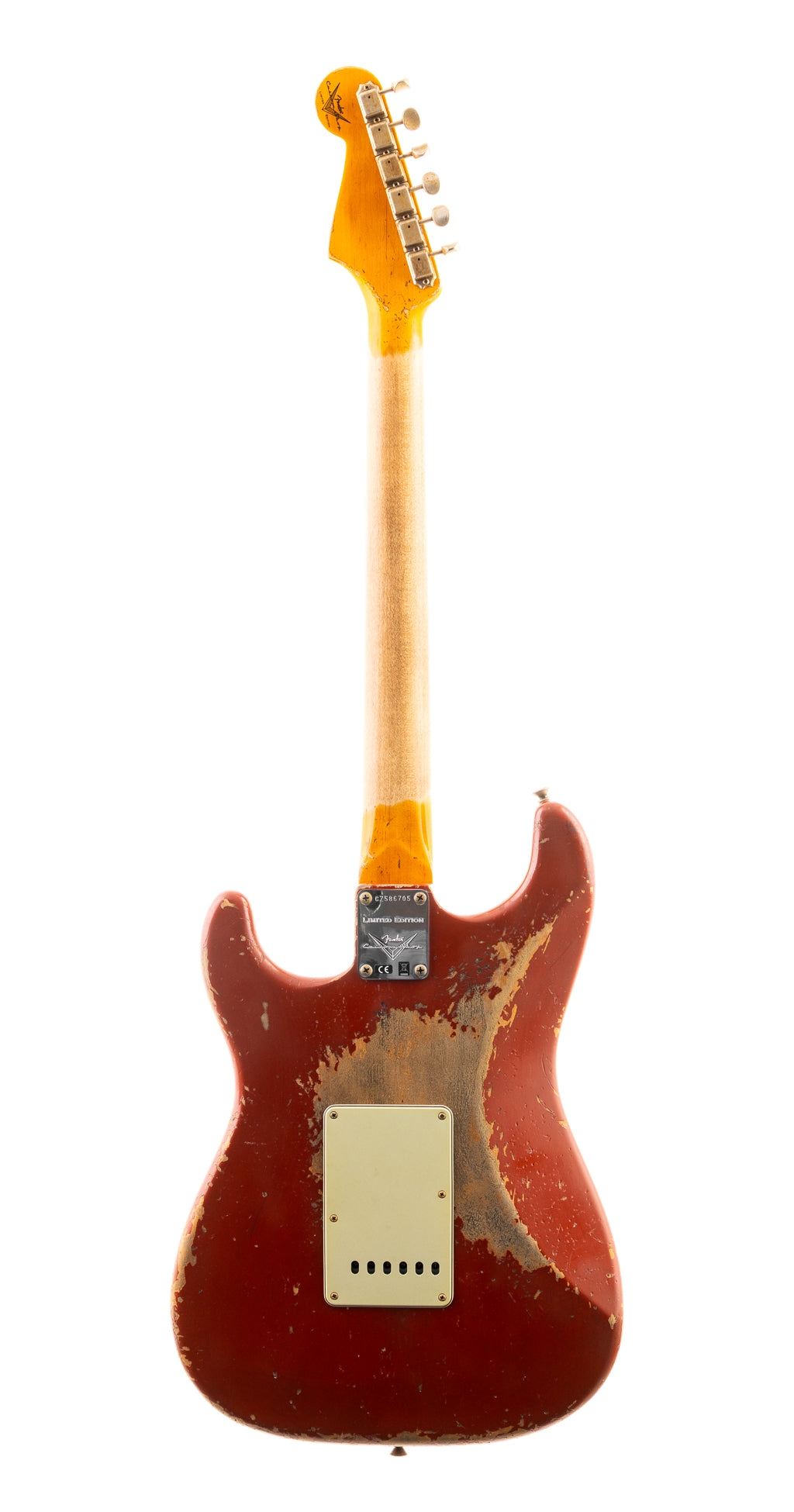 Fender Custom Shop Limited Edition 62/63 Stratocaster Super Heavy Relic -  Dakota Red (705)