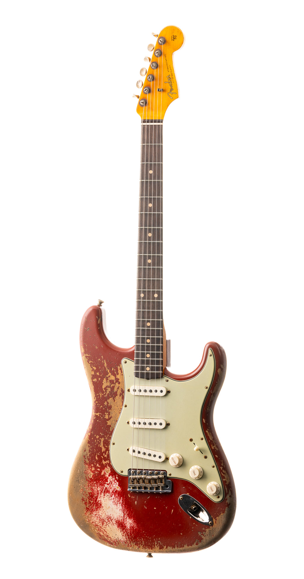Fender Custom Shop Limited Edition 62/63 Stratocaster Super Heavy Relic -  Dakota Red (705)