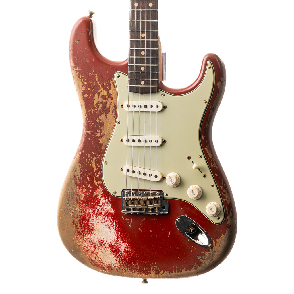Fender Custom Shop Limited Edition 62/63 Stratocaster Super Heavy Relic -  Dakota Red (705)