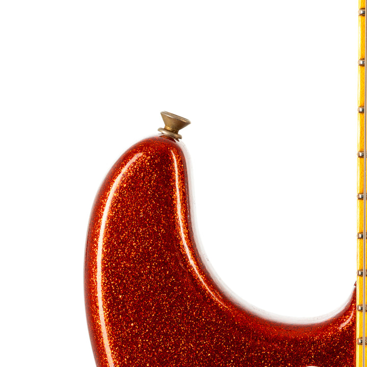 Fender Custom Shop Limited Edition 1956 Stratocaster Journeyman Relic - Red Sparkle (593)
