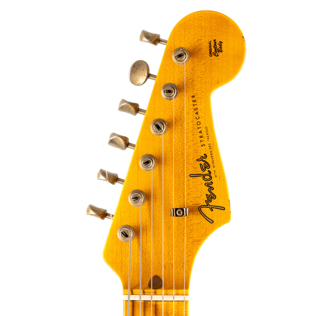 Fender Custom Shop Limited Edition 1956 Stratocaster Journeyman Relic - Red Sparkle (593)