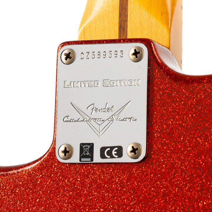 Fender Custom Shop Limited Edition 1956 Stratocaster Journeyman Relic - Red Sparkle (593)