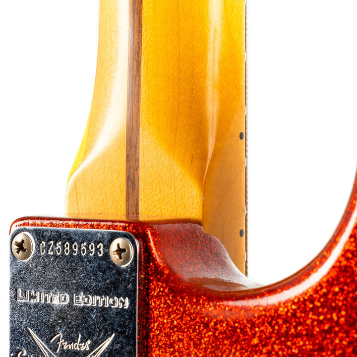 Fender Custom Shop Limited Edition 1956 Stratocaster Journeyman Relic - Red Sparkle (593)
