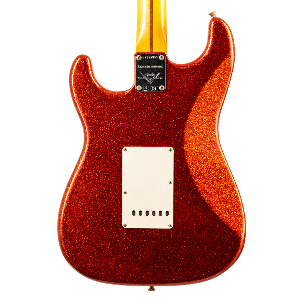 Fender Custom Shop Limited Edition 1956 Stratocaster Journeyman Relic - Red Sparkle (593)