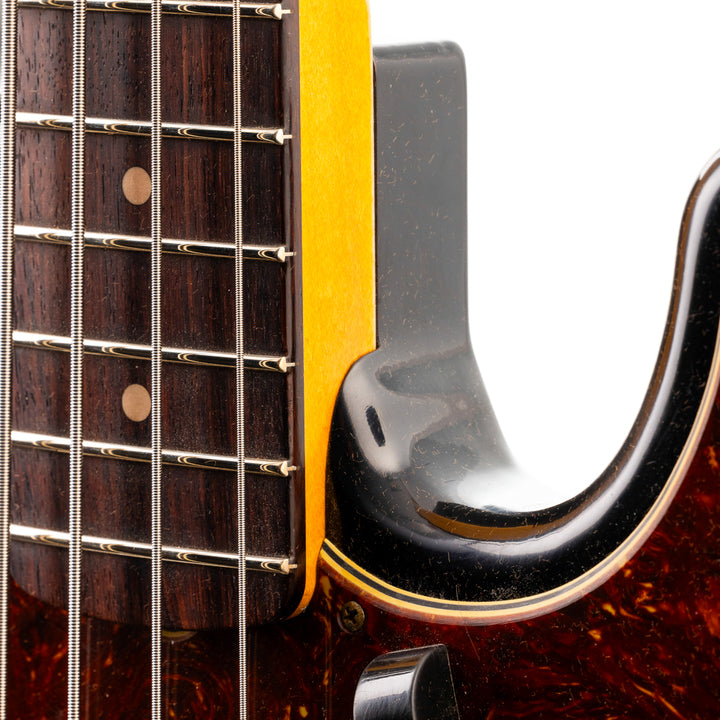 Fender Custom Shop Limited Edition 1960 Jazz Bass Relic - 3 Tone Sunburst (834)