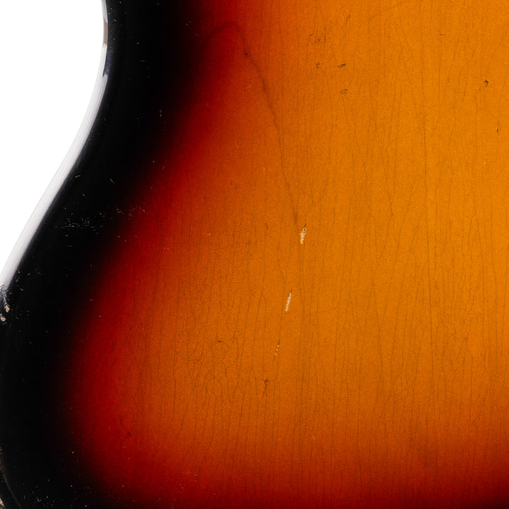 Fender Custom Shop Limited Edition 1960 Jazz Bass Relic - 3 Tone Sunburst (834)