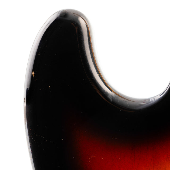 Fender Custom Shop Limited Edition 1960 Jazz Bass Relic - 3 Tone Sunburst (834)