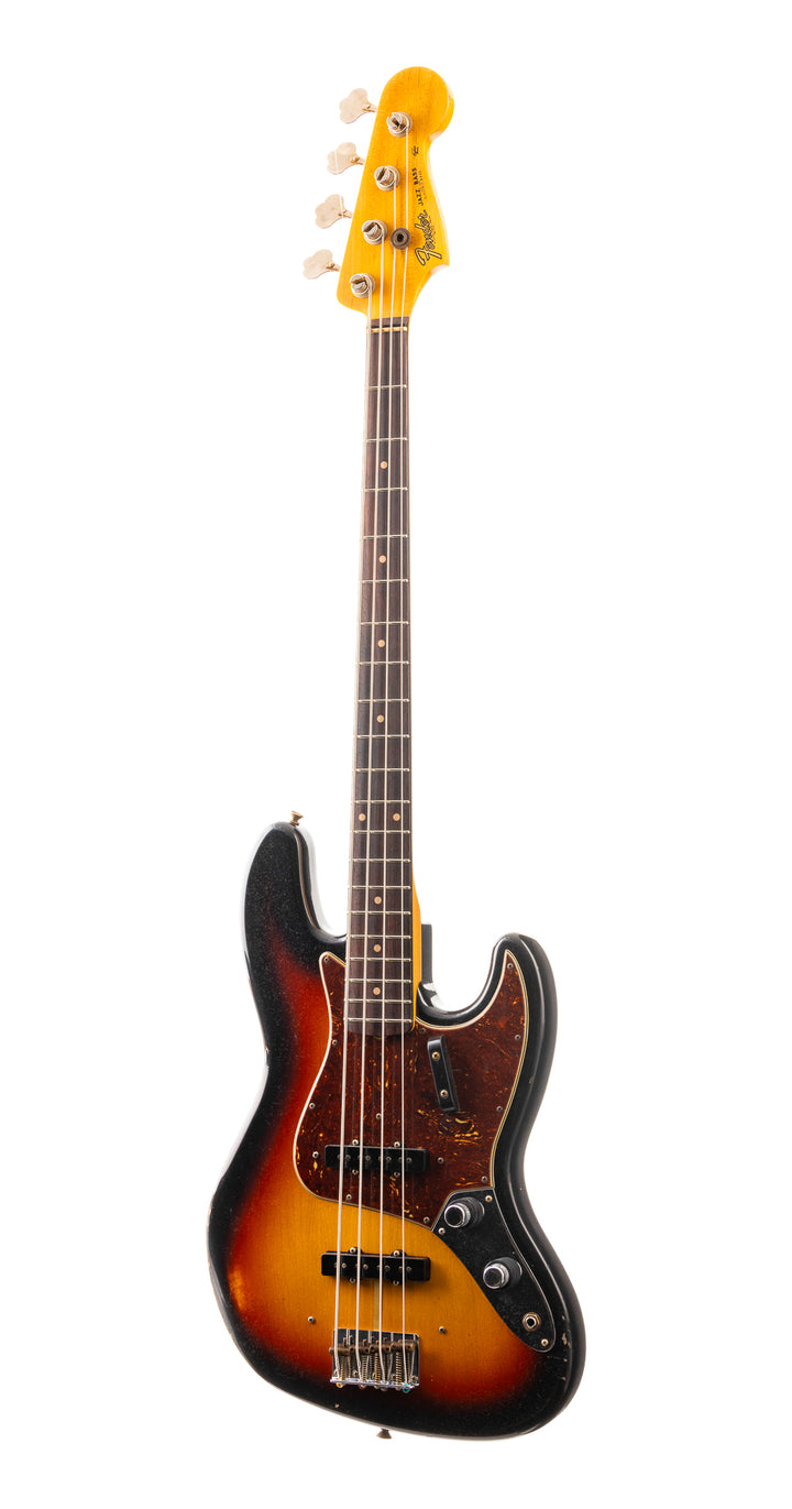 Fender Custom Shop Limited Edition 1960 Jazz Bass Relic - 3 Tone Sunburst (834)