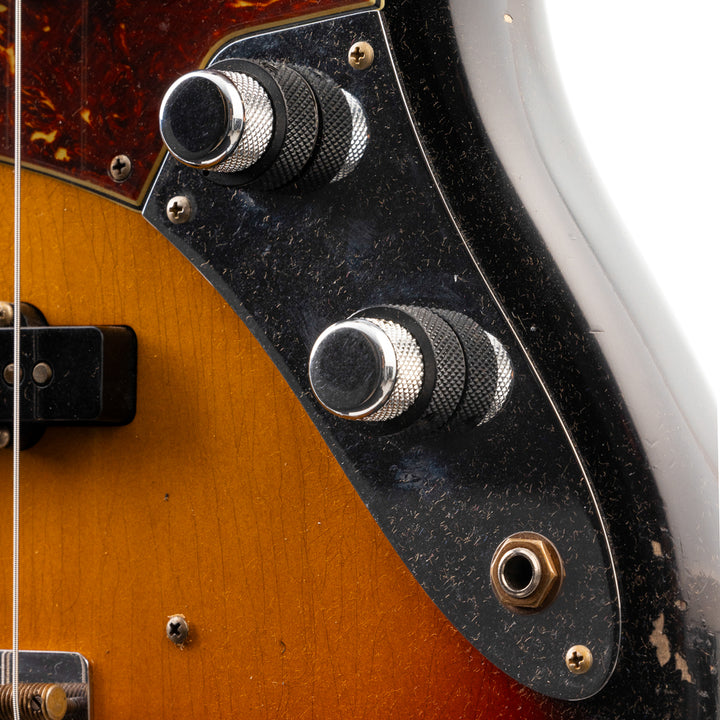 Fender Custom Shop Limited Edition 1960 Jazz Bass Relic - 3 Tone Sunburst (834)