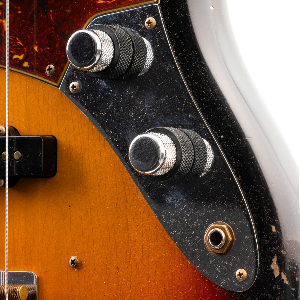 Fender Custom Shop Limited Edition 1960 Jazz Bass Relic - 3 Tone Sunburst (834)