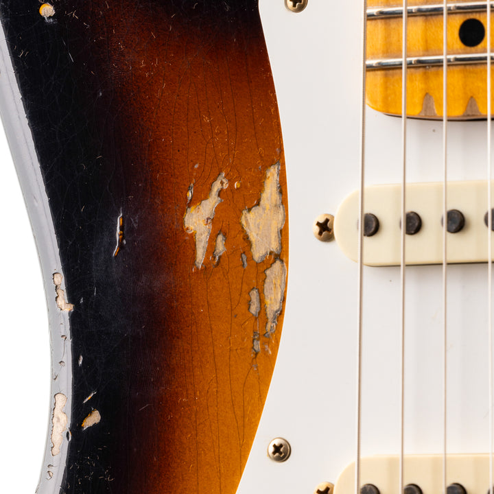 Fender Custom Shop LTD Tropo Stratocaster HT Heavy Relic - Super Faded 2 Tone Sunburst (026)