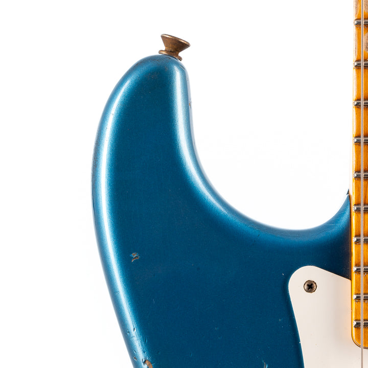 Fender Custom Shop 1956 Hardtail Stratocaster Heavy Relic - Super Aged Lake Placid Blue (184)